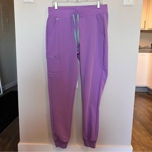 Figs Zamora Tall Jogger Scrub Pants in Lilac Dawn